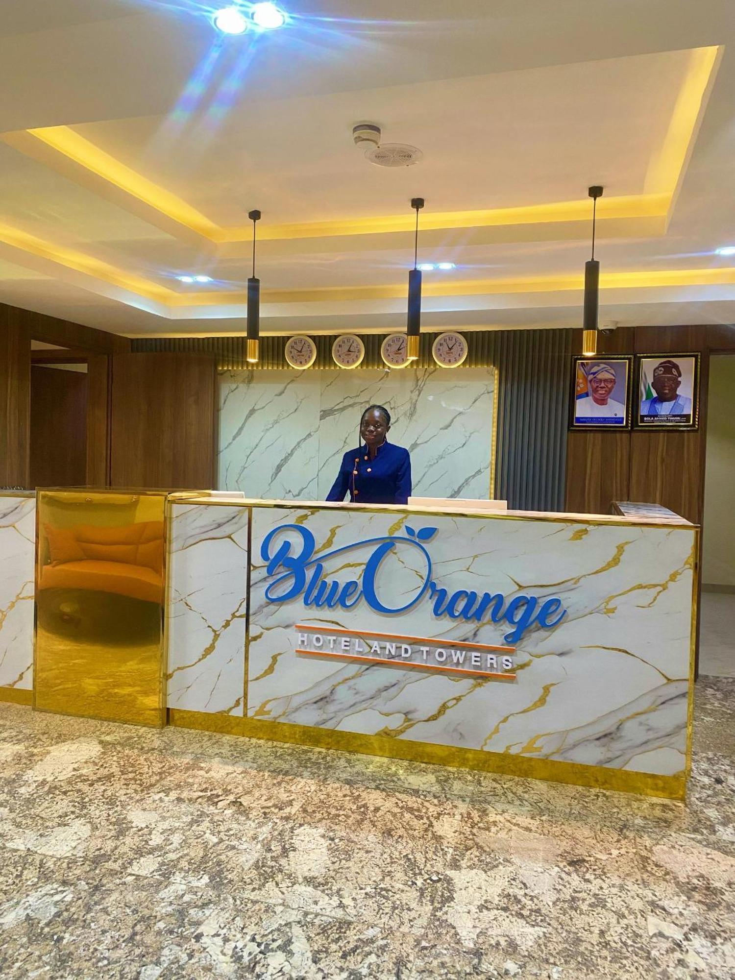 Blue Orange Hotel And Towers Shomolu Exteriér fotografie